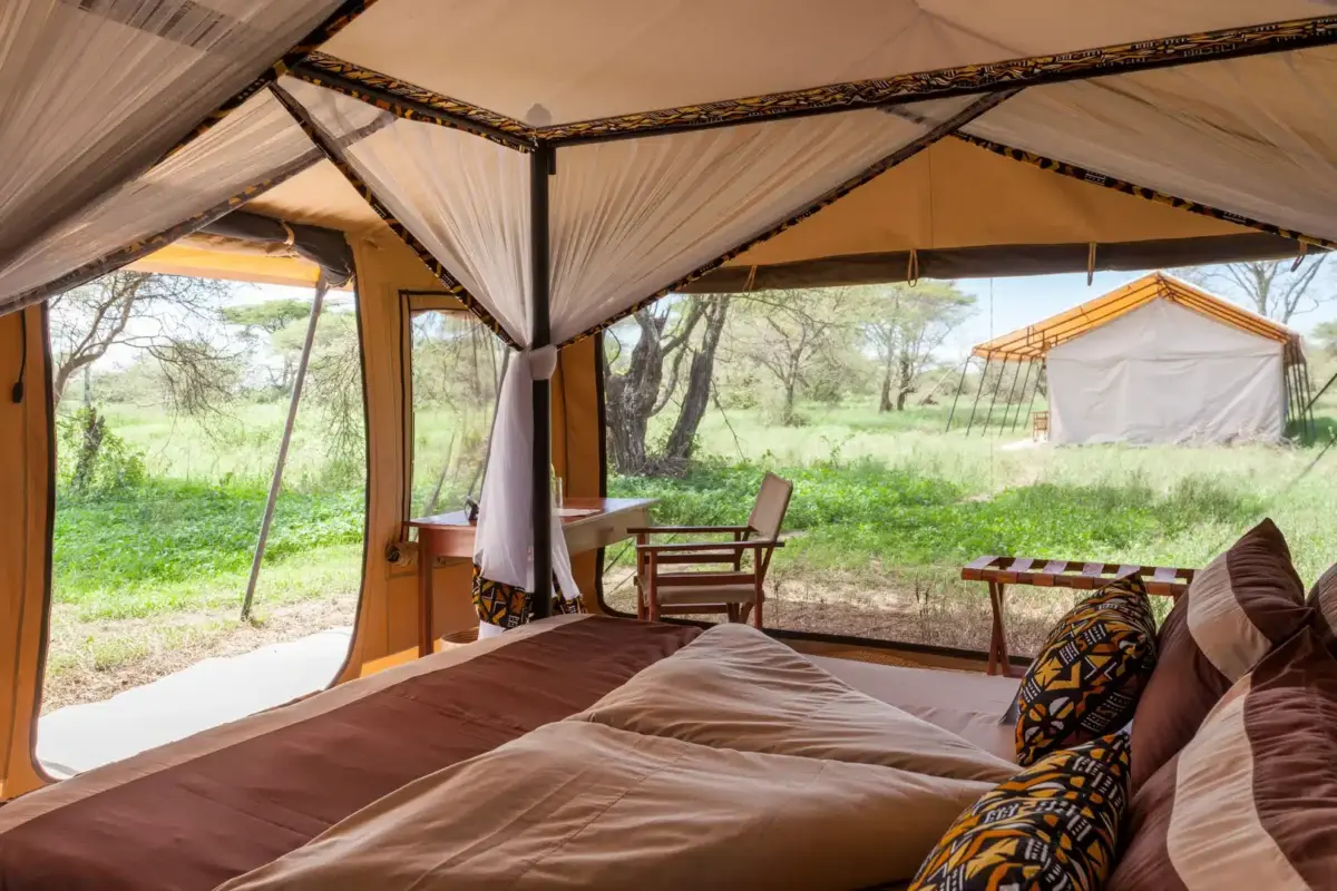 Chambre du Gnu Camp de Mawe