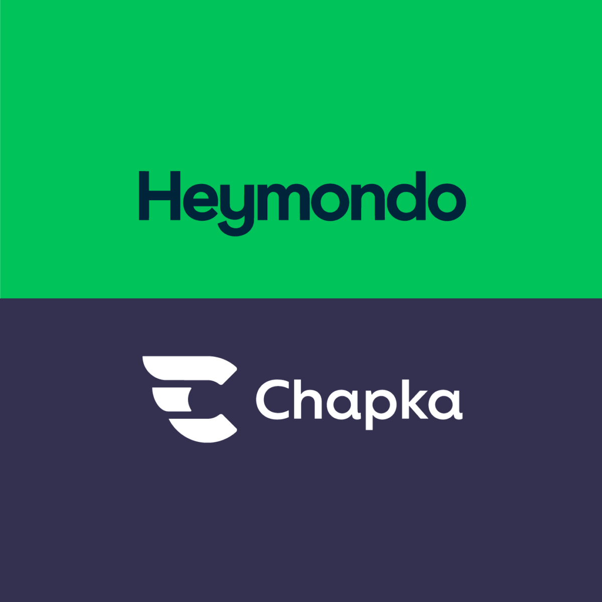 Logos des marques Heymondo et Chapka Assurances